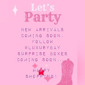 New Arrivals Coming Soon.